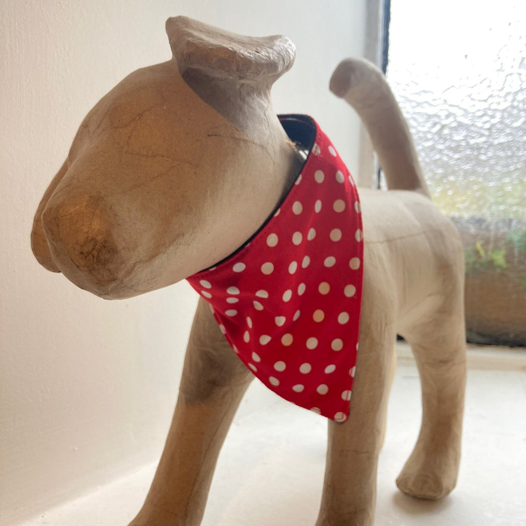 Polka Dot Dog Bandana