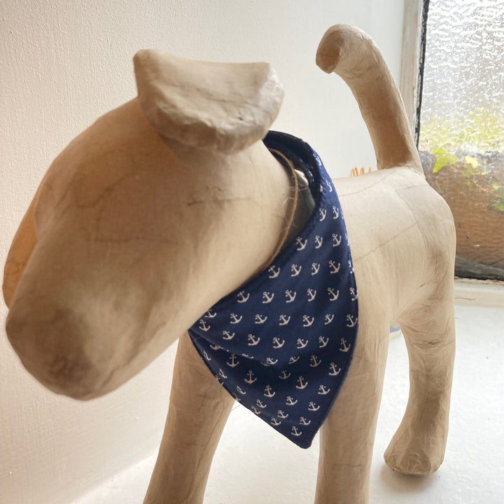 Anchors Dog Bandana
