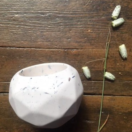 Recycled Mussel Candle Holder