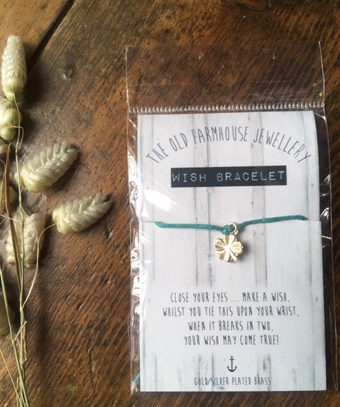 Wish Silver Charm Bracelet