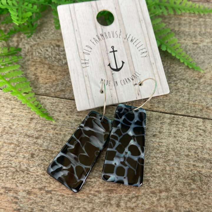 Acrylic Irregular Rectangle Hoop