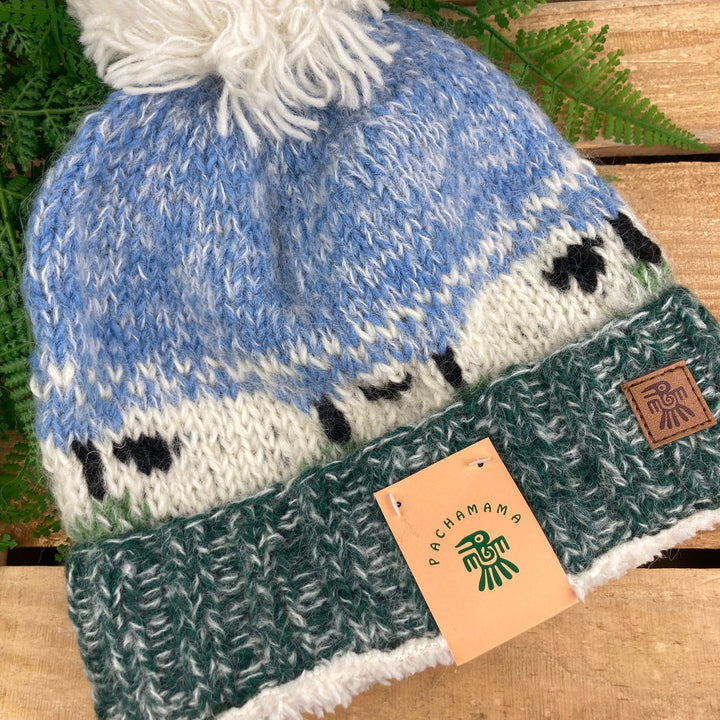 Hazy Sheep Bobble Beanie
