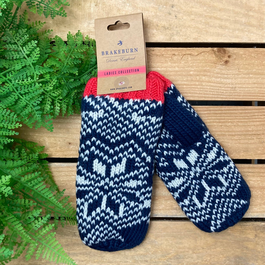 Snow Flake Mitten