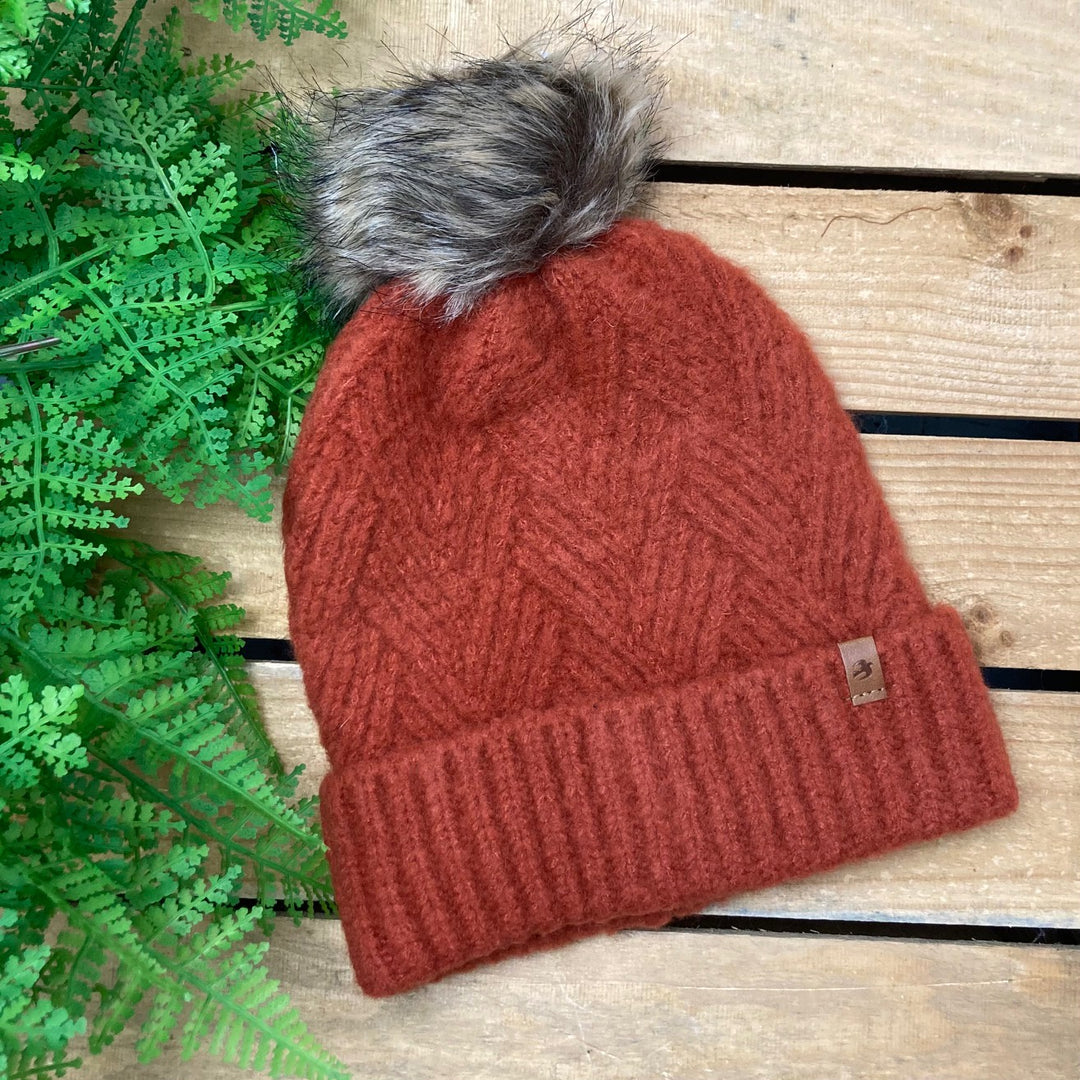 Herringbone Texture Beanie