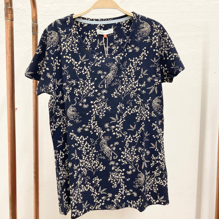 Navy Tiger T-Shirt