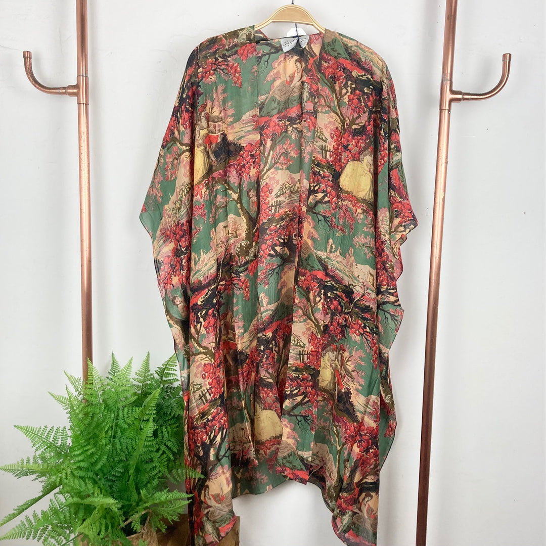 Country Toile Throwover