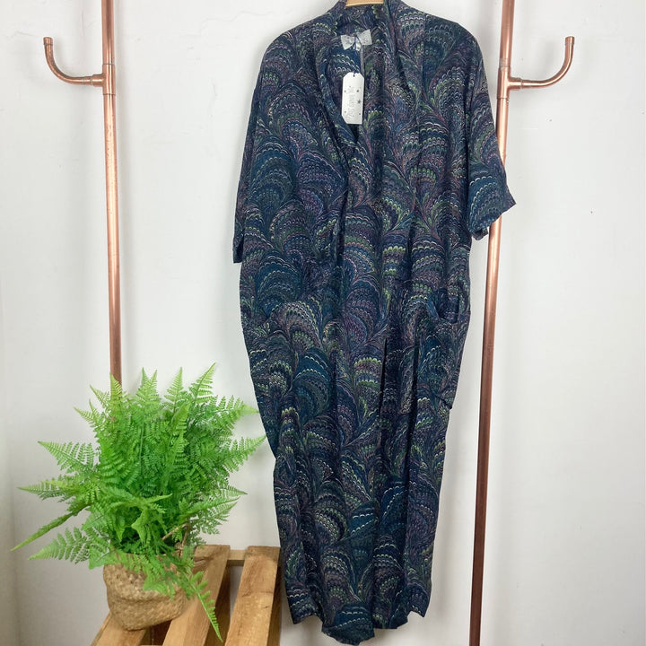 Crepe Rachel Dress Marbled
