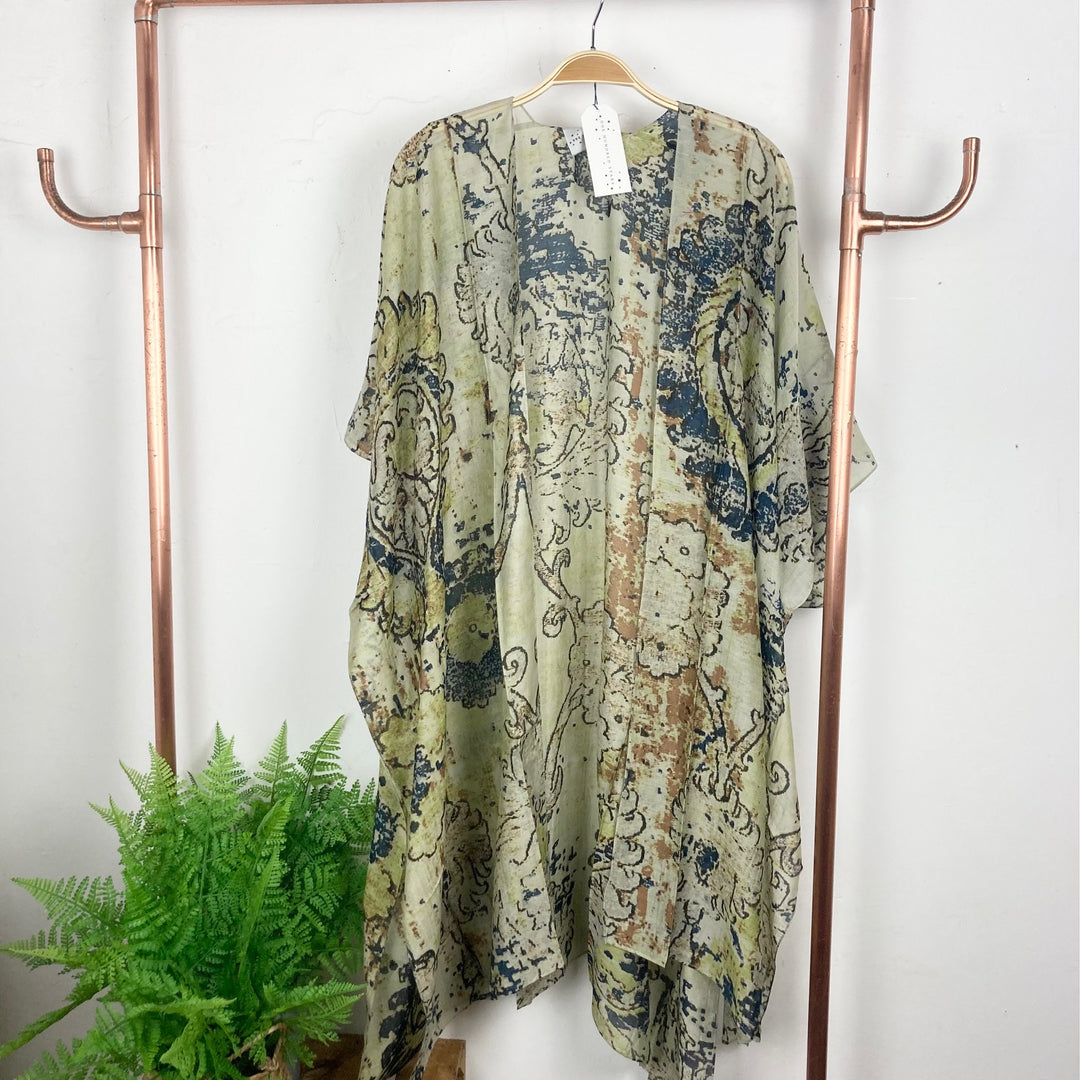 Dhuri Throwover - Taupe