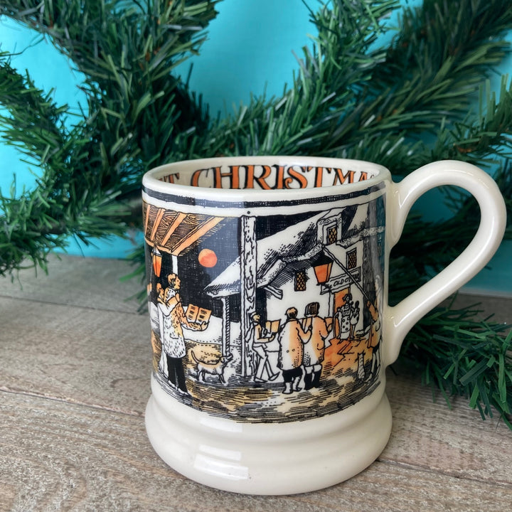 The Night Sky Christmas Carolling 1/2 Pint Mug
