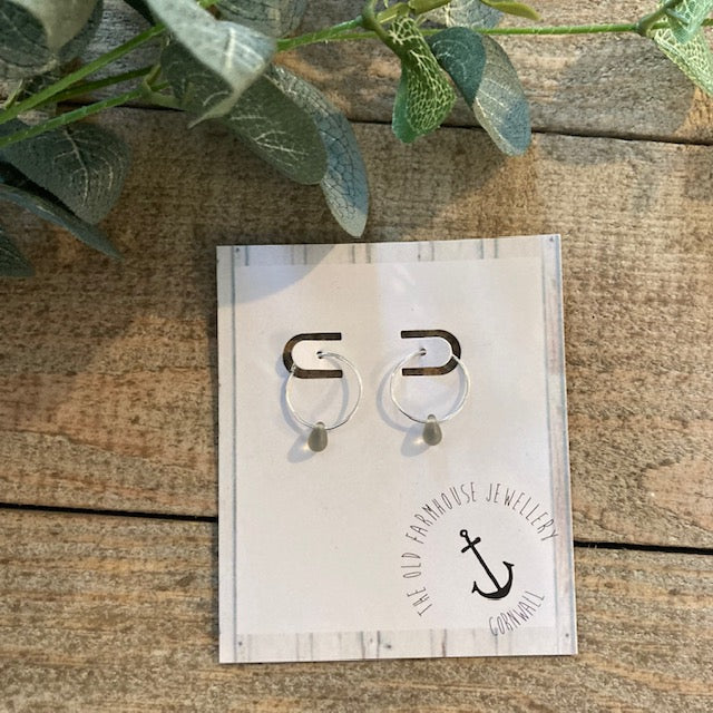 Mini Sterling Silver Teardrops