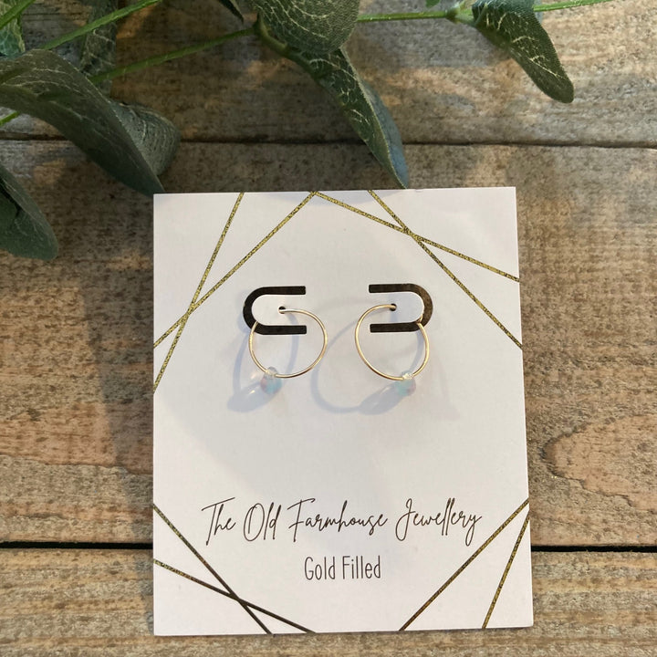 Mini Gold Filled Teardrops