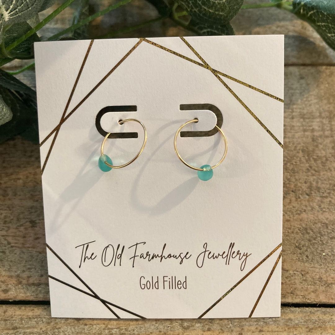 Mini Gold Filled Teardrops