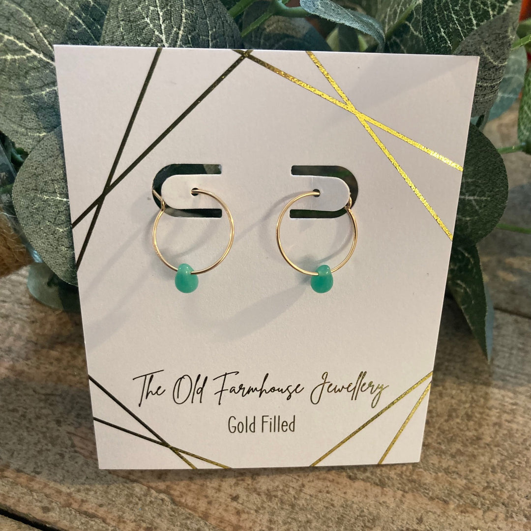 Mini Gold Filled Teardrops
