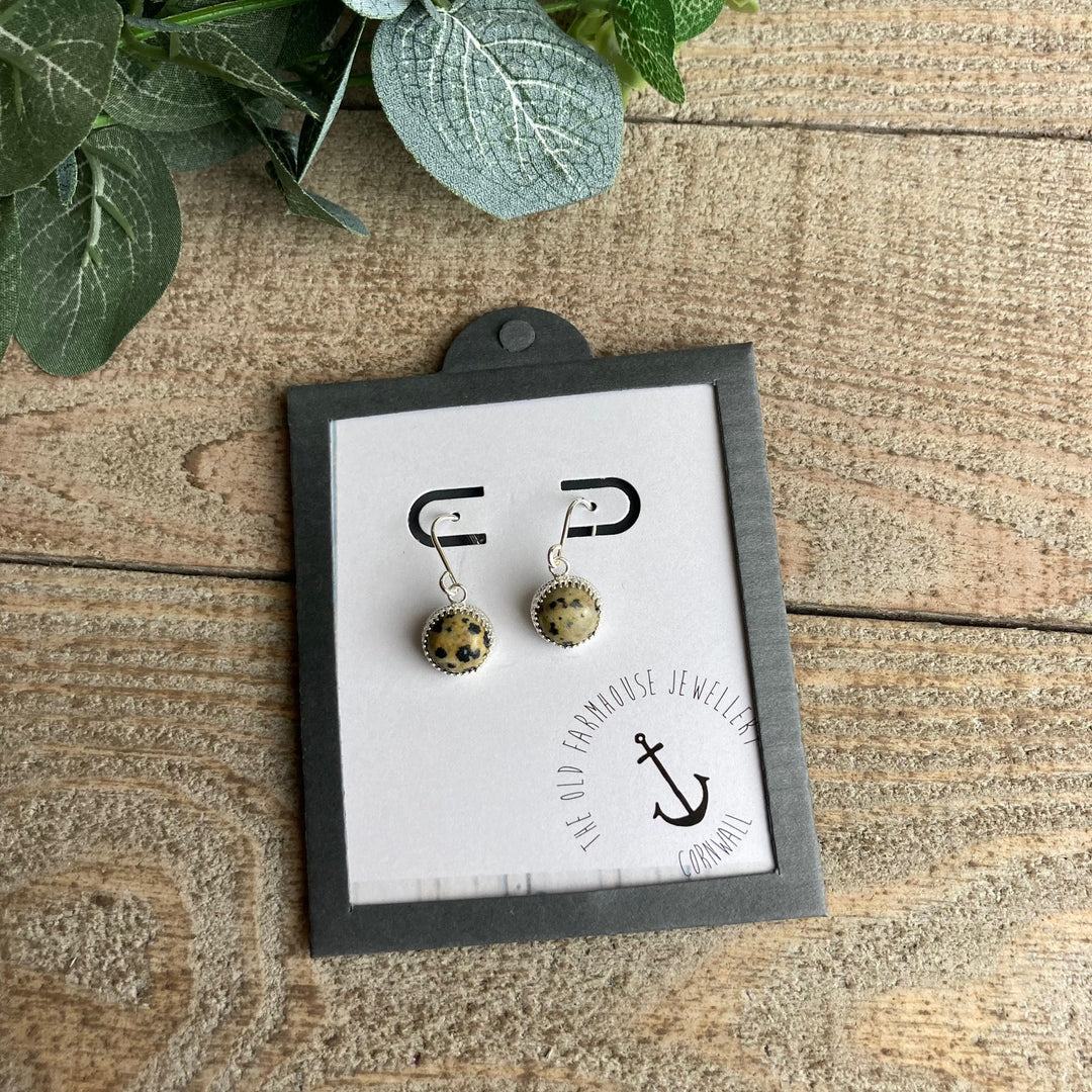 Semi Precious Filigree Earrings