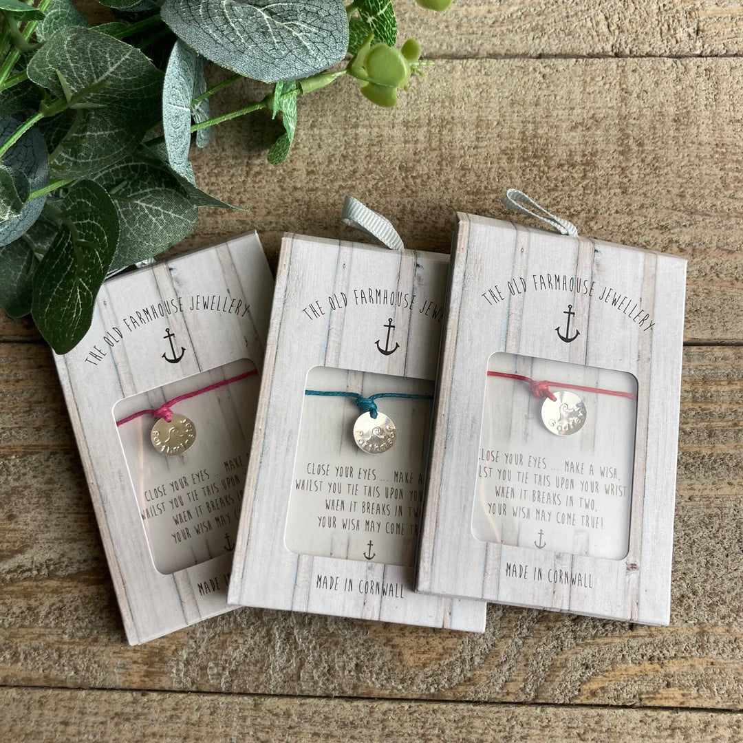 Special Places Wave Wish Bracelet