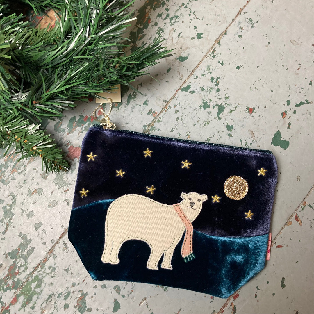 Polar Bear Cosmetic Purse