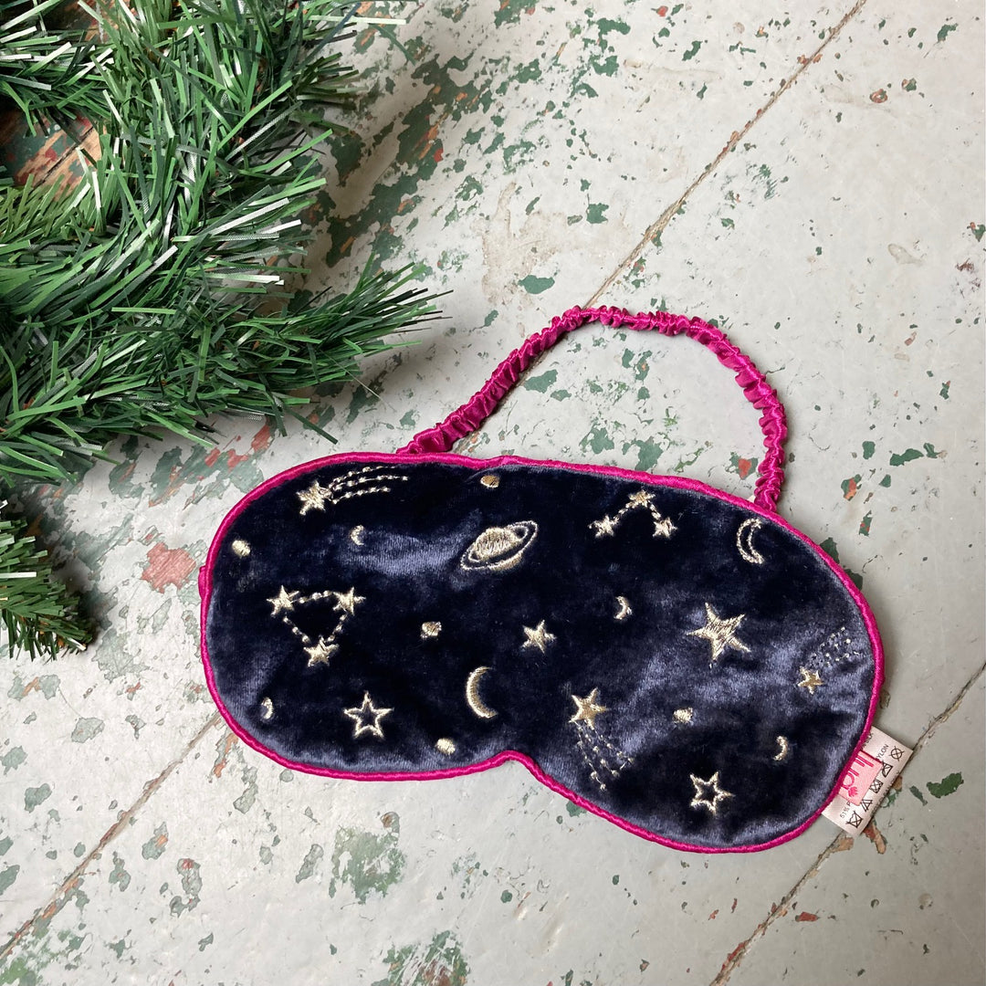 Moons and Stars Eye Mask