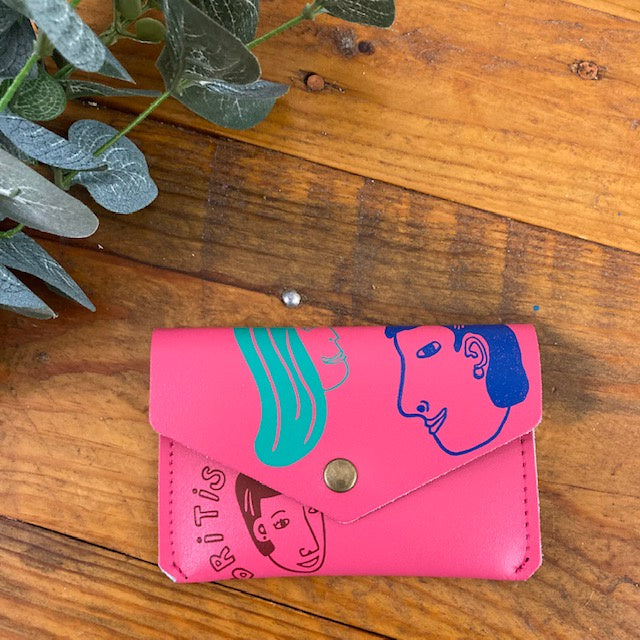 Friends Pink Popper Purse