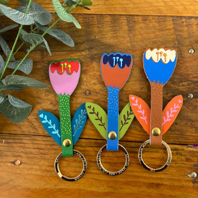 Tulip Keyring