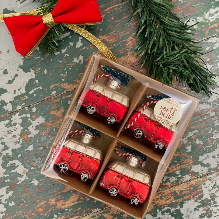 Mini Campervan Shaped Bauble