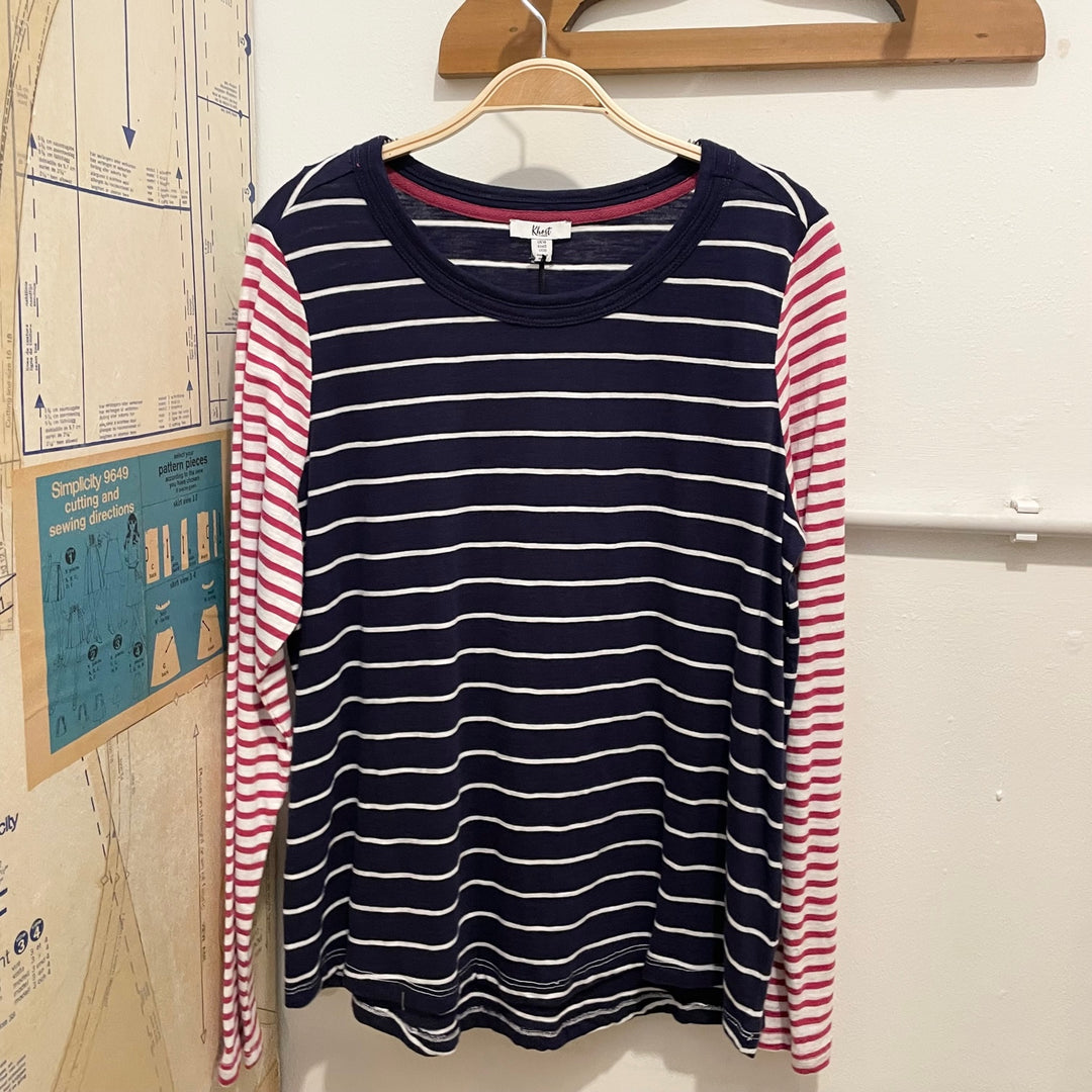 Stripe Jersey Top