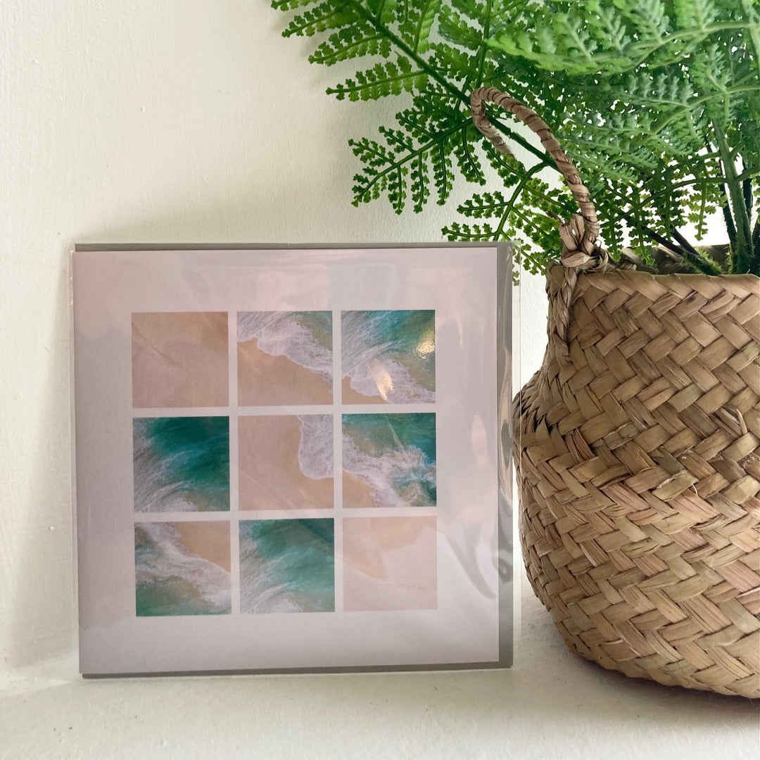 Waves Grid Card