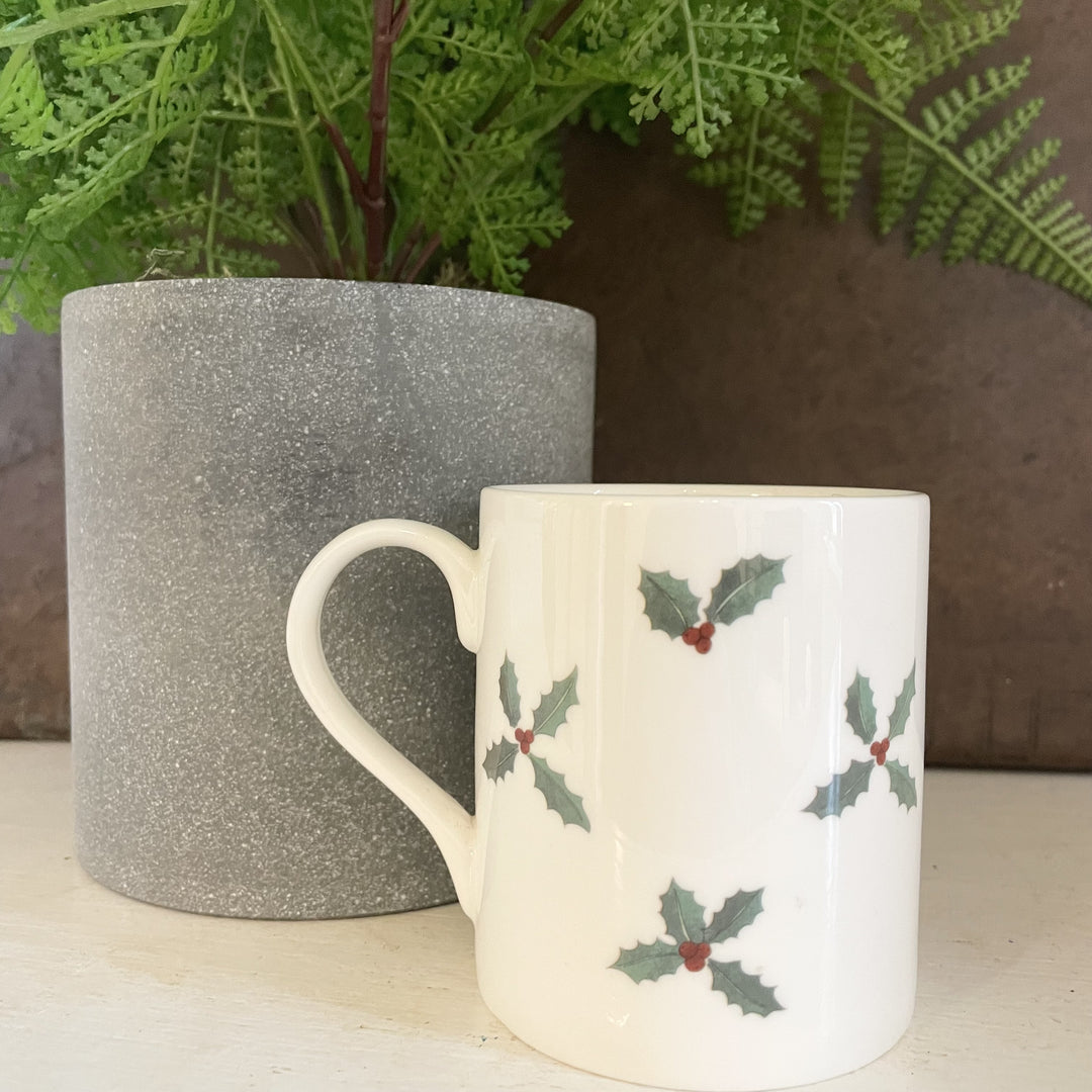 Christmas Holly & Berry Mug