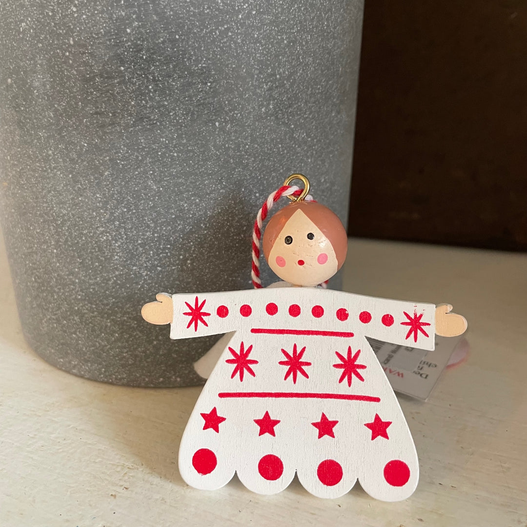 Scandi Wooden Angel