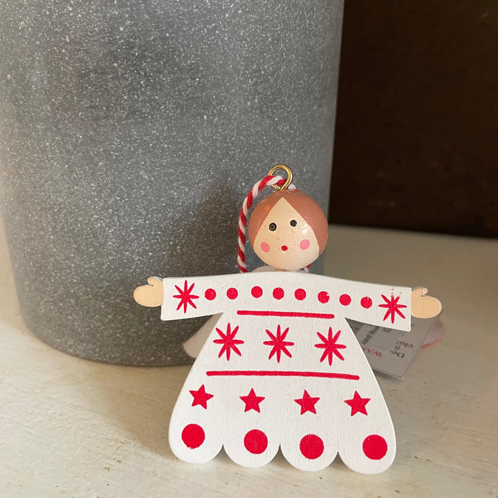 Scandi Wooden Angel