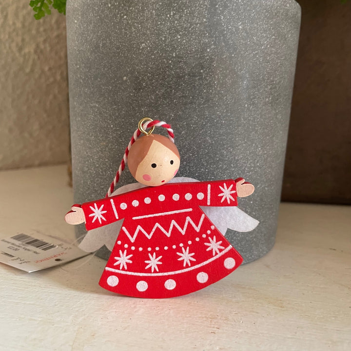 Scandi Wooden Angel