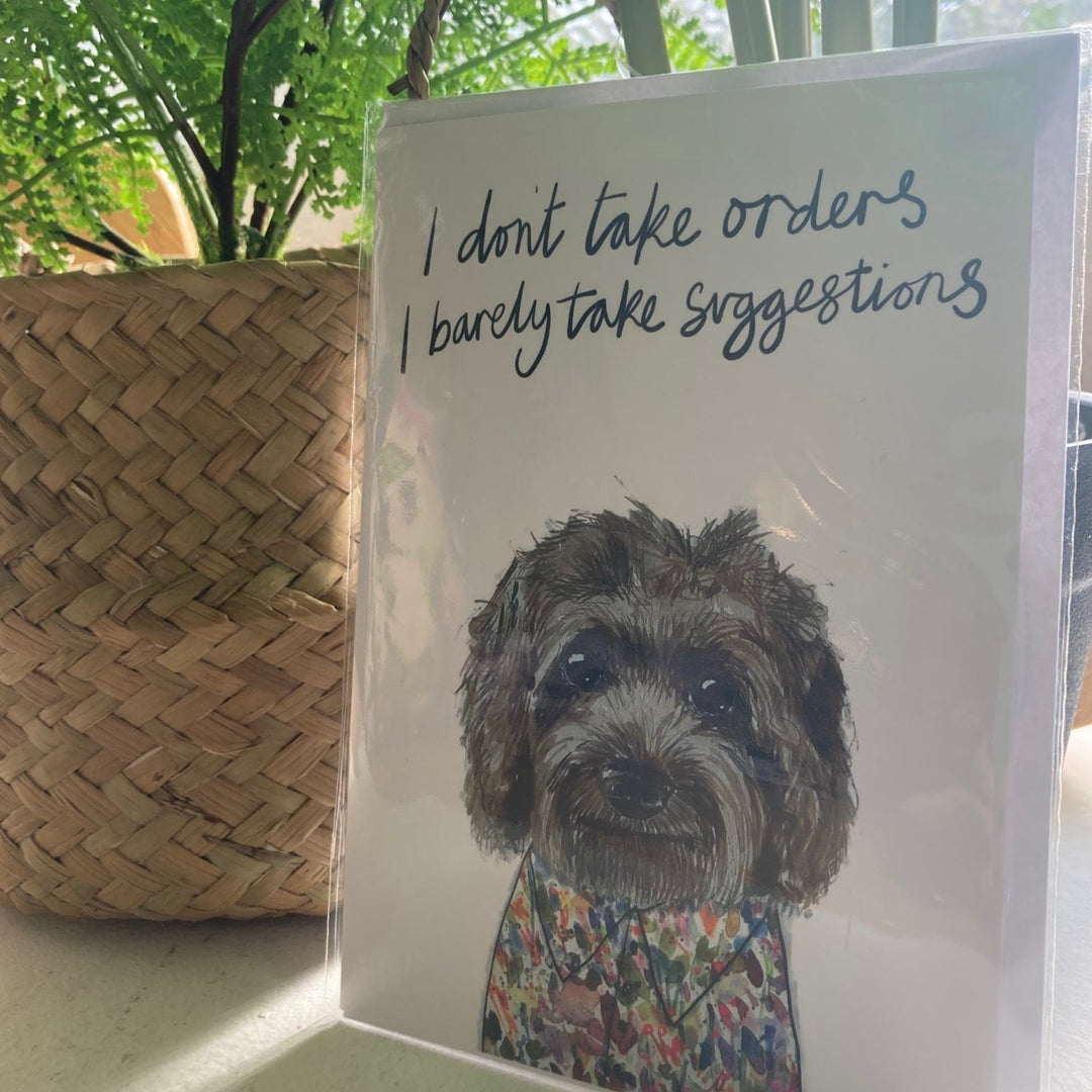 Cockerpoo Greetings Card