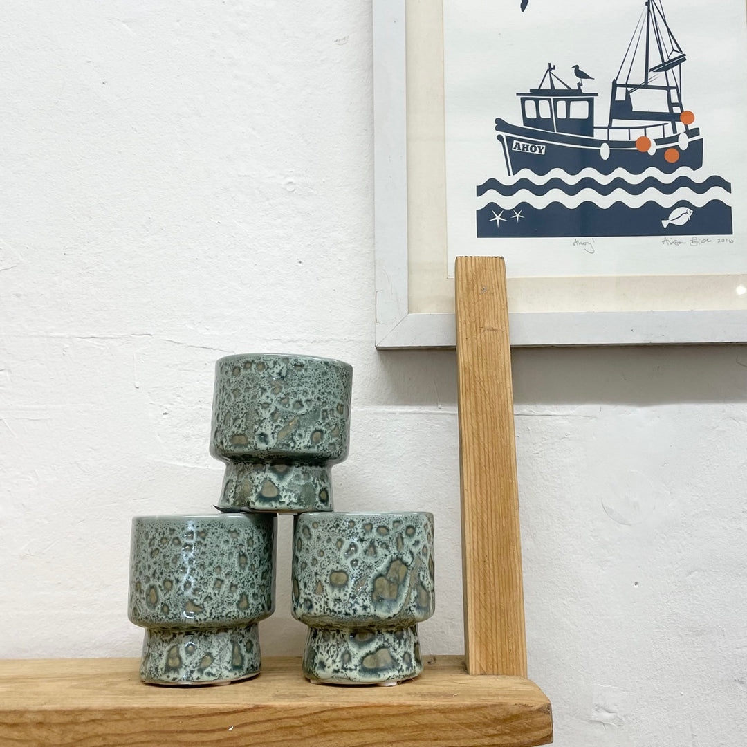 Seafoam Goblet Mini Pot Cover