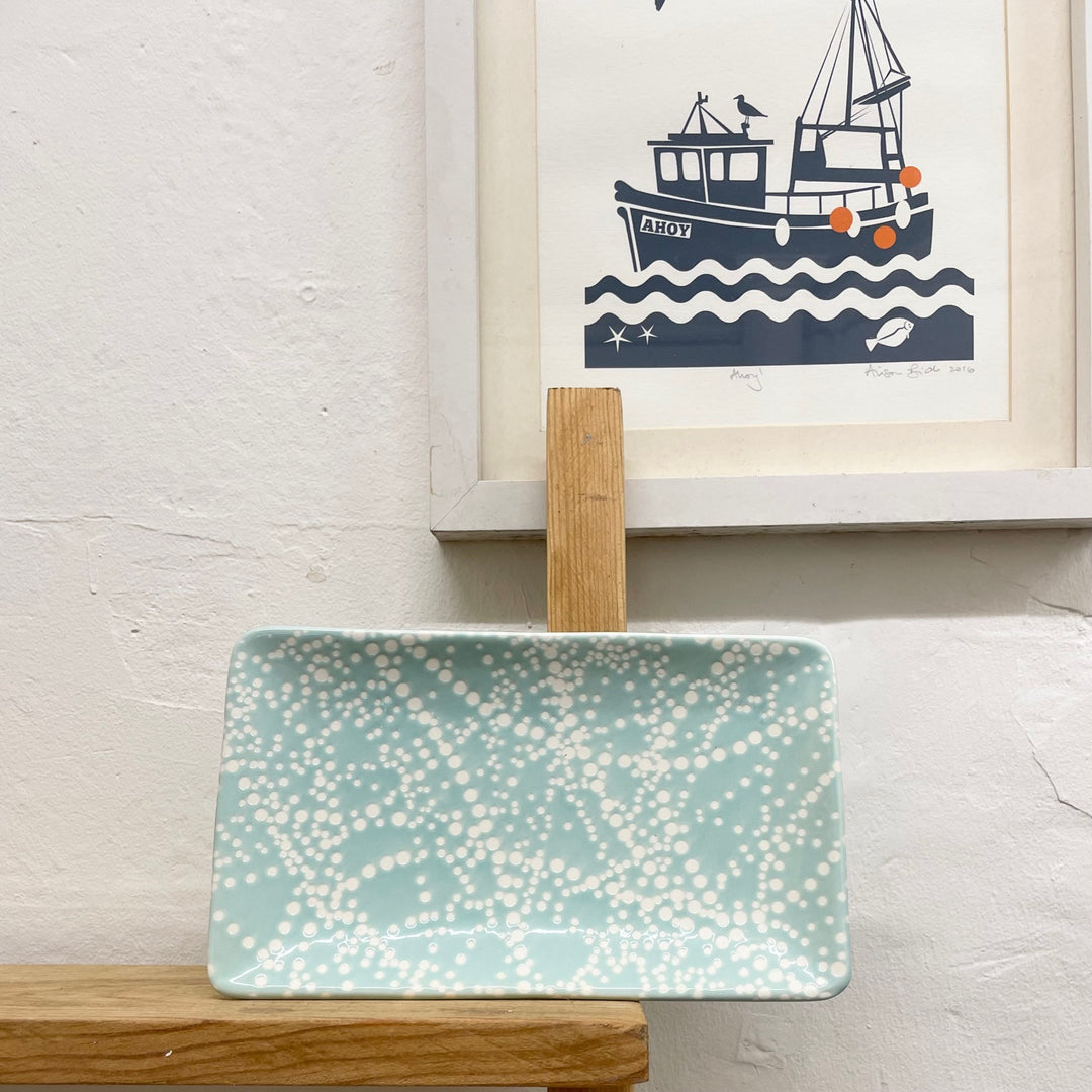 Spotty Rectangle Trinket Dish
