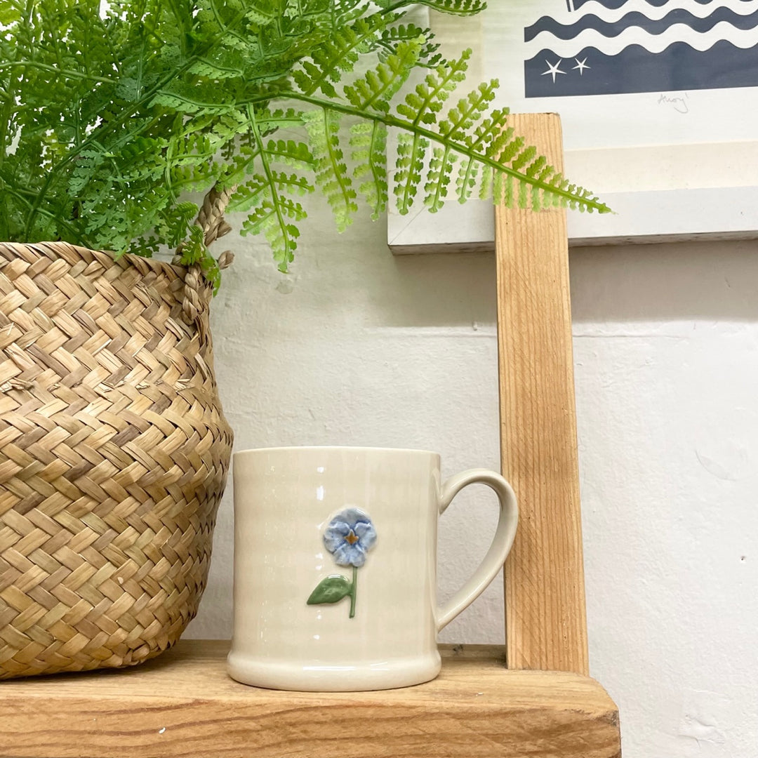 Blue Viola Mini Mug