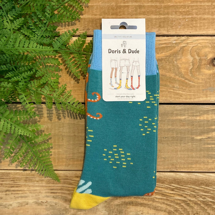 Bamboo Octopus Socks