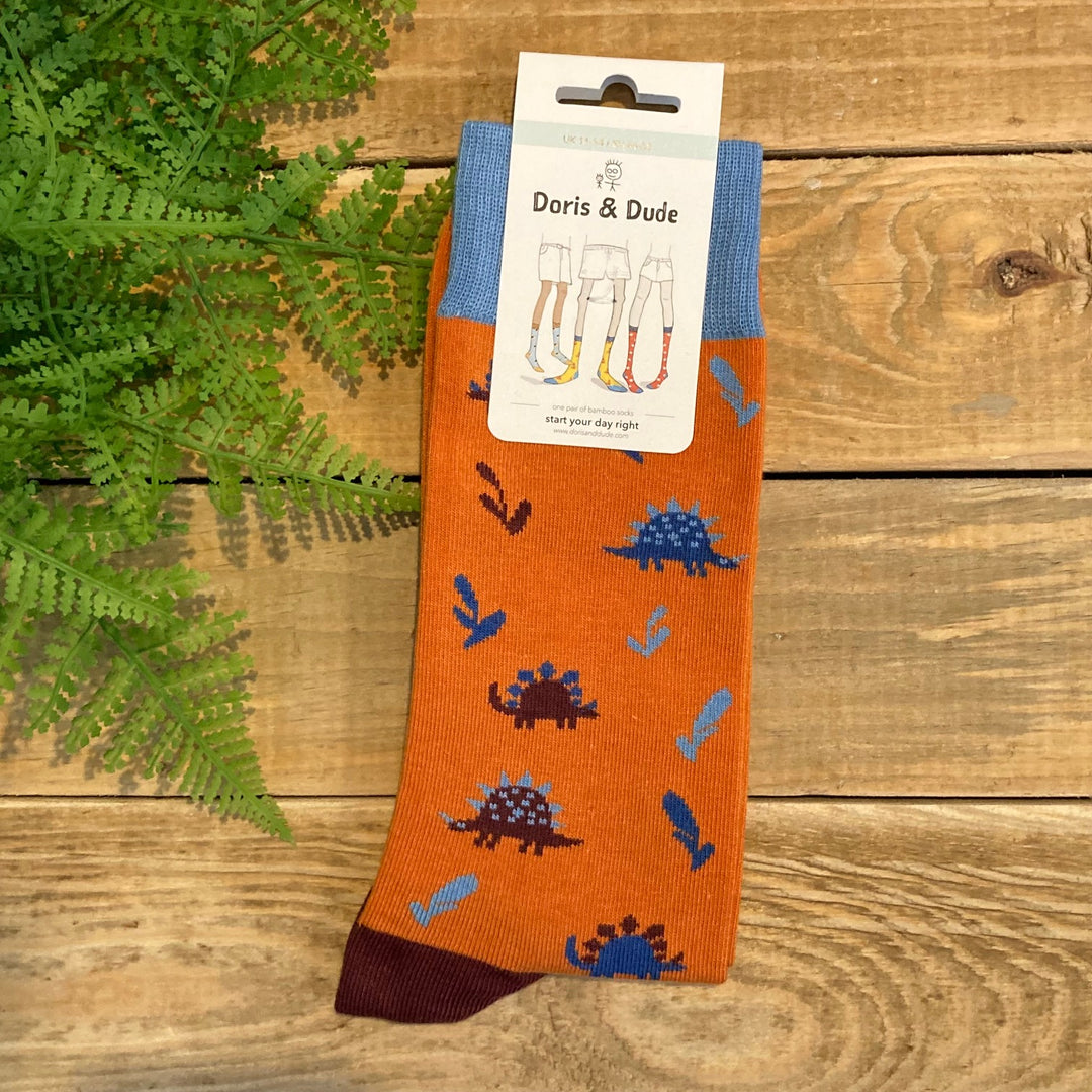 Bamboo Dinosaur Socks