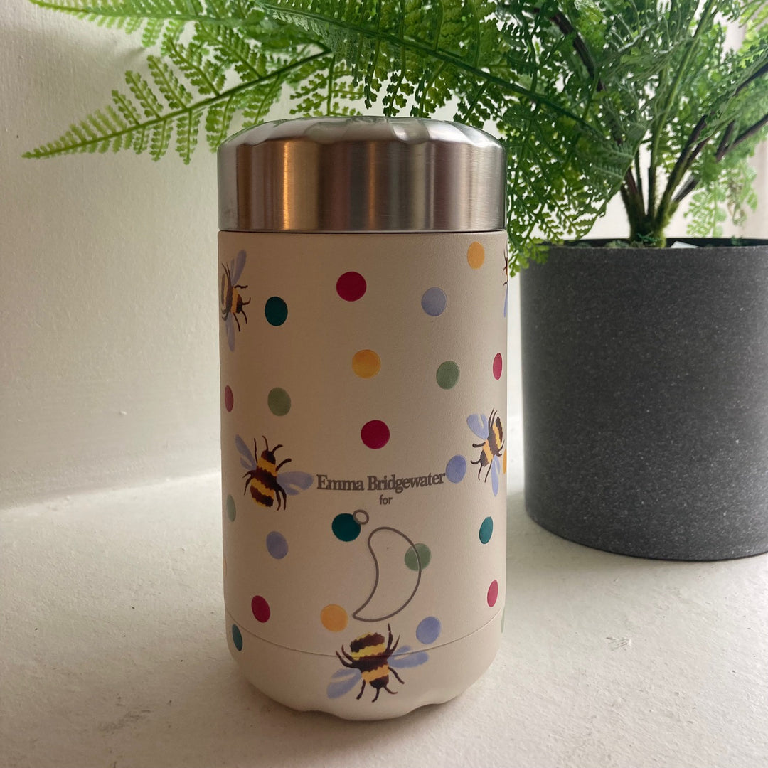 500ml Emma Bridgewater Polka & Bee Food Pot