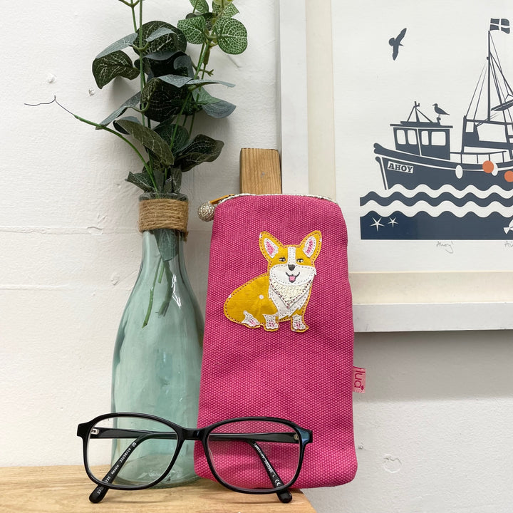 Corgi Glasses Case