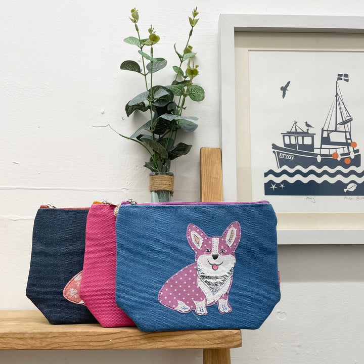 Corgi Cosmetic Purse