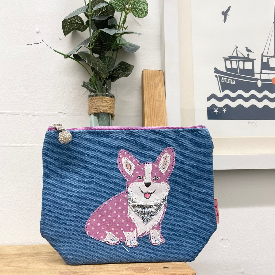 Corgi Cosmetic Purse