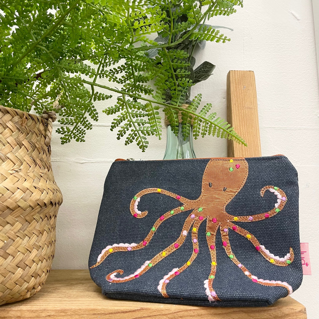 Octopus Cosmetic Purse