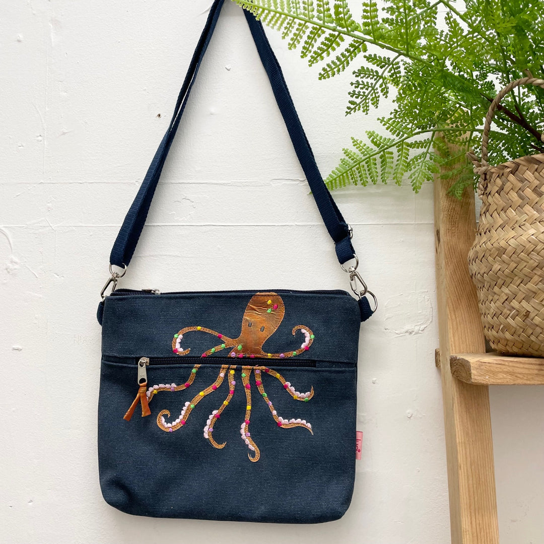 Octopus Cross Body Bag