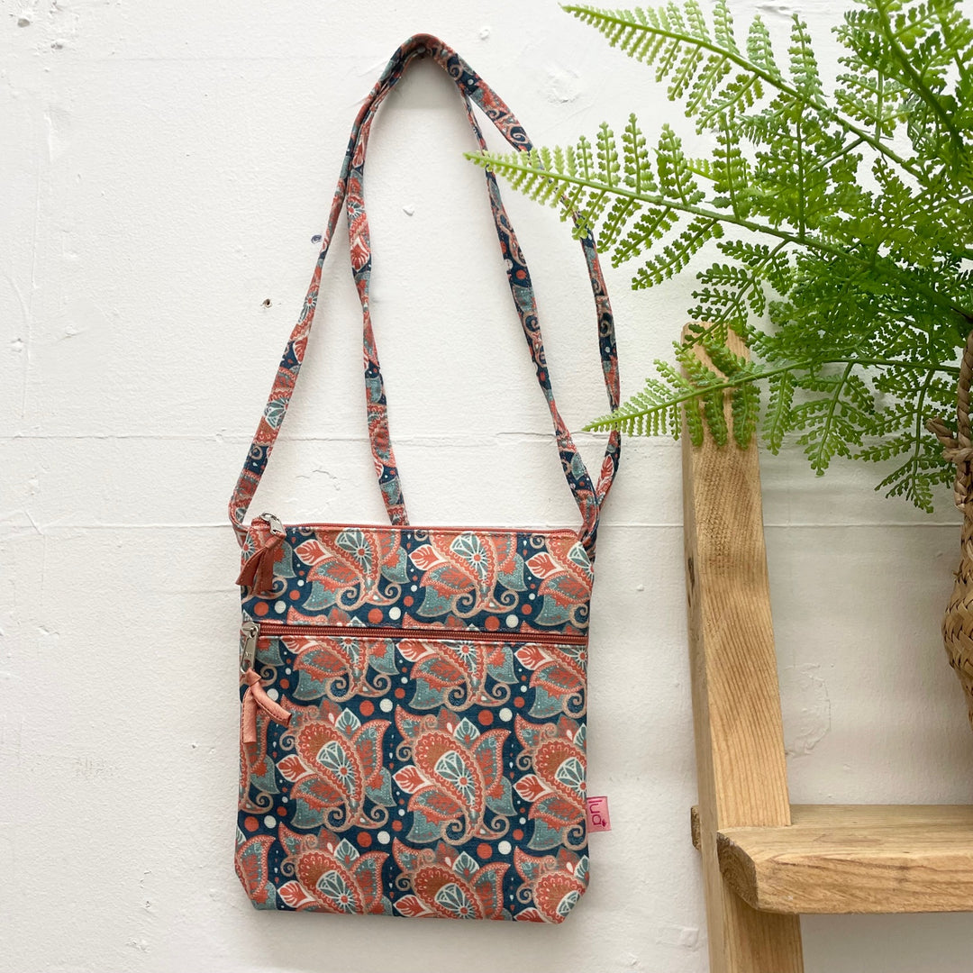 Cross Body Paisley Purse
