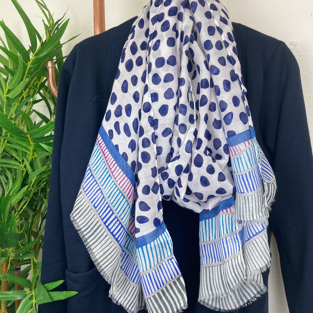 Dotty & Stripes Scarf