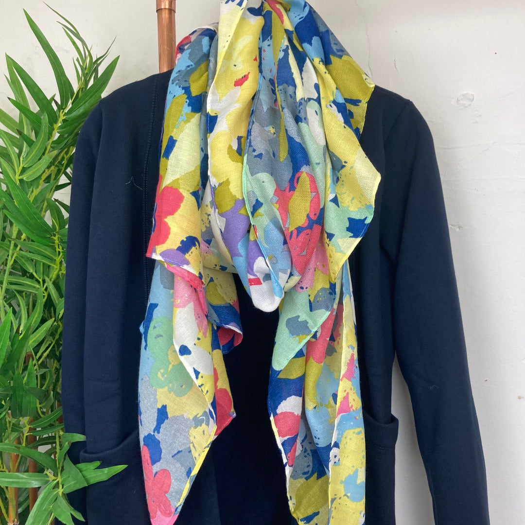 Multi Bloom Scarf