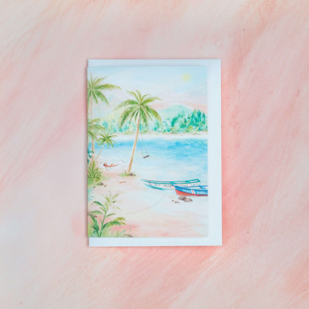 Island Escape Card