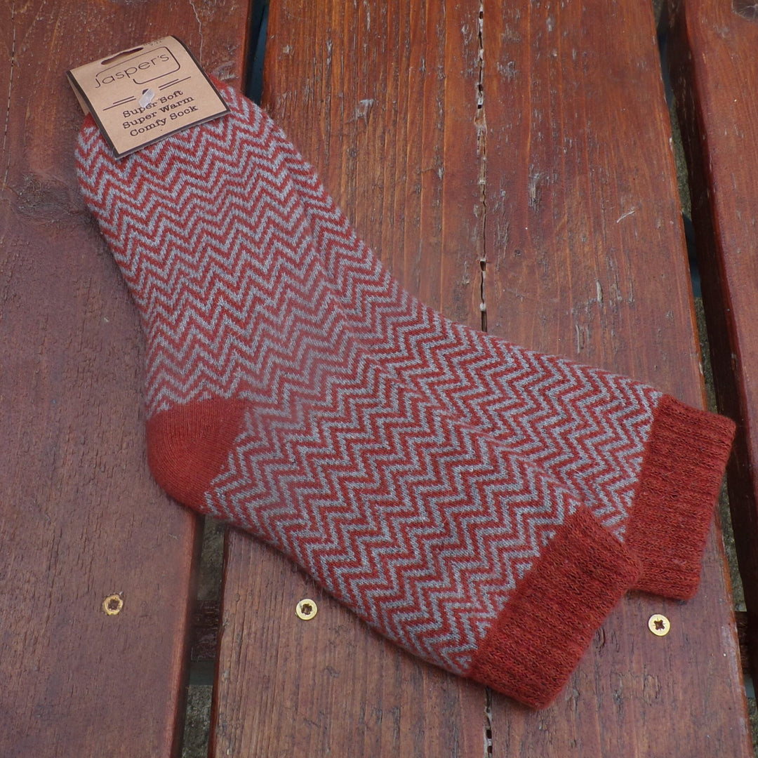 Handsome Herringbone Socks