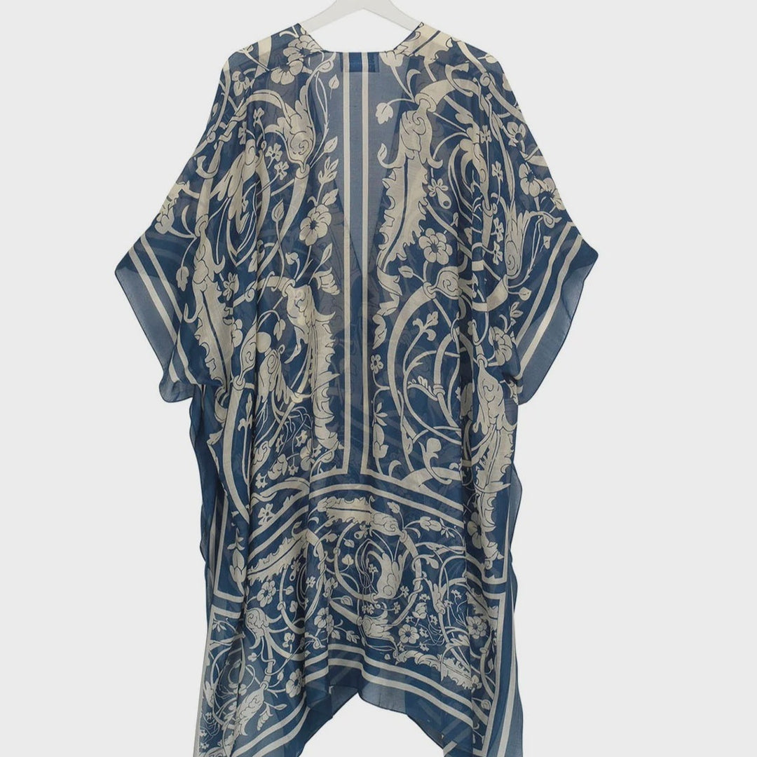 Jaipur Throwover Blue