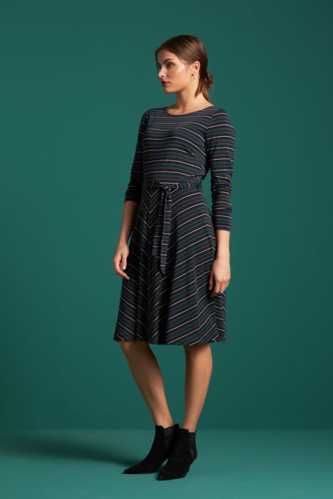 Betty Jersey Dress Elmore Stripe