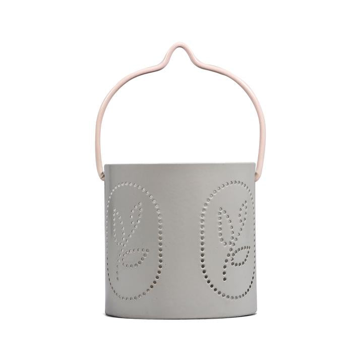 Garden Lantern with Leaf Pattern